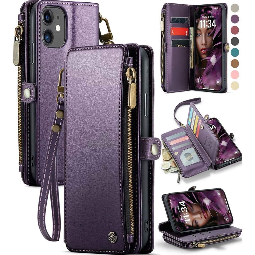 Defencase Compatible with iPhone 11 Case Wallet